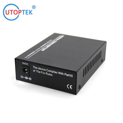 Lowest Price 10/100/1000m Fast Ethernet Fiber Optic Media Converter 20km FTTH Media Converter RJ45 Fiber Optical
