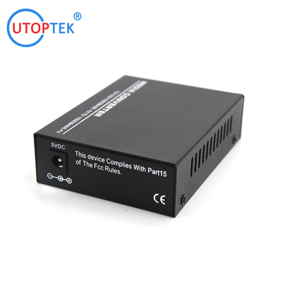 Gigabit Single Mode Fiber to Ethernet 10/100/1000m Sc Port Dual Fiber Media Converter