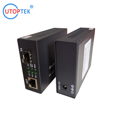 10g Base-T to 10G Base-R Optical Media Converter Fiber Optic Cheap Price 10G media converter mini