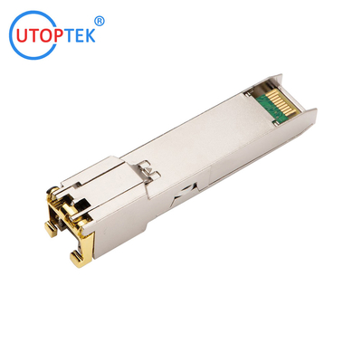 10/100Base-T Electrical SFP RJ45 Copper SFP module cisco Huawei juniper Nokia Compatible