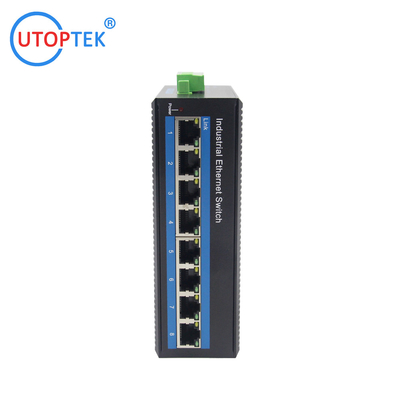 10/100M 8xRJ45 UTP port unmanaged industrial ethernet switch for IP Cameras