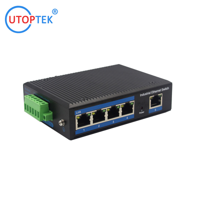 UT05FP unmanaged industrial POE+ Switch 10/100M 5port POE UTP RJ45 POE ethernet switch DIN Rail