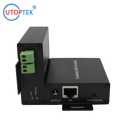 10/100Mbps EOC Converter 1*UTP+2*2wire port ethernet to coaxial/twisted pair extender for CCTV IP camera