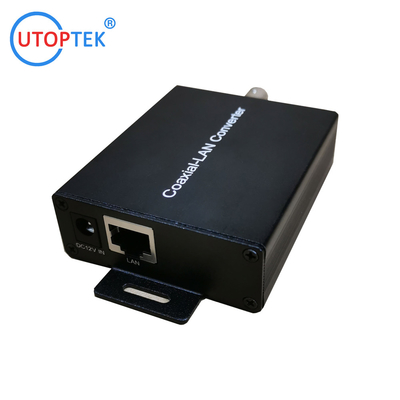 10/100Mbps bnc to rj45 converter, EOC slave/master, IP Ethernet over Coaxial Extender 1.5km for CCTV IP camera using