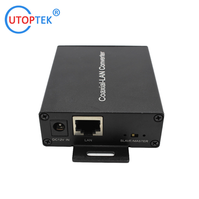 10/100Mbps bnc to rj45 converter, EOC slave/master, IP Ethernet over Coaxial Extender 1.5km for CCTV IP camera using