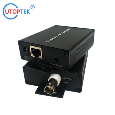 10/100Mbps bnc to rj45 converter, EOC slave/master, IP Ethernet over Coaxial Extender 1.5km for CCTV IP camera using