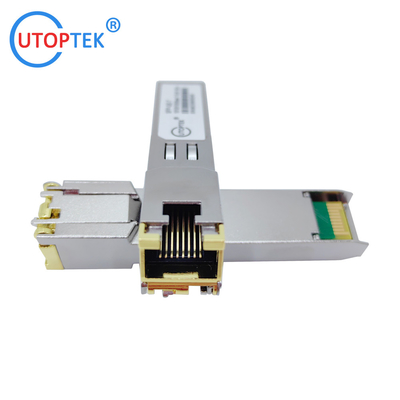 10/100M RJ45 Copper 100M SFP Transceiver Module cisco Huawei juniper Nokia ZTE Compatible
