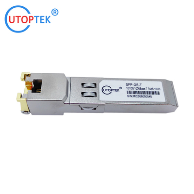 10/100M RJ45 Copper 100M SFP Transceiver Module cisco Huawei juniper Nokia ZTE Compatible