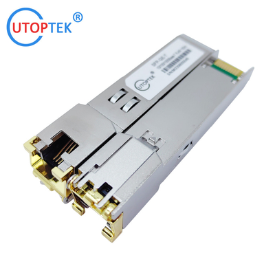 10/100M RJ45 Copper 100M SFP Transceiver Module cisco Huawei juniper Nokia ZTE Compatible