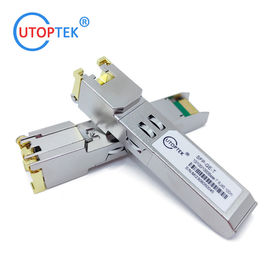 10/100M RJ45 Copper 100M SFP Transceiver Module cisco Huawei juniper Nokia ZTE Compatible
