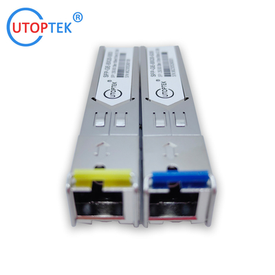1.25G SFP SM BiDi SC 20km 1310/1550nm optical sfp transceiver module DDM fiber optical equipment