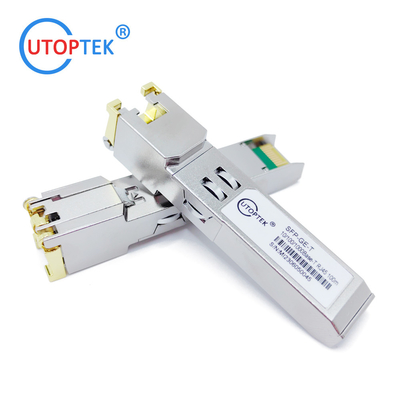 10/100/1000Base-T RJ45 Copper SFP module Electrical SFP transceiver for cisco/Huawei/juniper/Nokia Compatible
