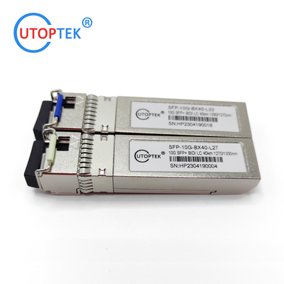 10G SFP+ SM Bidi LC 40km 1270/1330nm Fiber optical sfp transceiver module for cisco/huawei