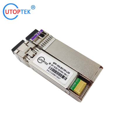 10g Bidi 100km 1490/1550nm SFP+ Transceiver Module Fiber Optical Network for Cisco/Huawei/Alcatel/Juniper/Mikrotik