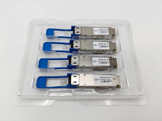 Cisco Qsfp-100g-LR4-S Compatible 100gbase-Lr4 Qsfp28 1310nm 10km Dom Optical Transceiver Module