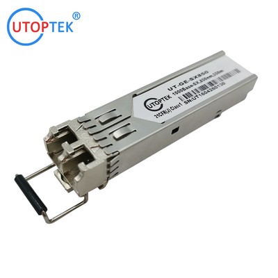 1.25Gb/s SFP Multi-mode 850nm 550m duplex LC optical fiber Transceiver Module DDM for cisco/huawei/Aruba/HP
