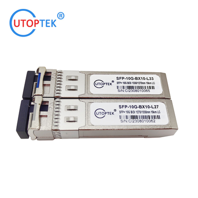 10Gb/s SFP+ SM Bidi LC 10km 1270/1330nm Fiber optical sfp transceiver module for cisco/huawei/Linksys/Mikrotik