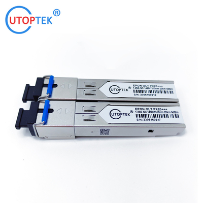 EPON OLT PX20+++ 9dBm 1.25Gbps SFP Tx1490nm/Rx1310nm with SC 20km for V-Sol/ODI/Hioso equipment
