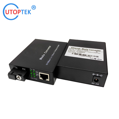 10/100Mbps Single Mode Single Fiber 20KM Optical Transmission Product Fiber Media Converter