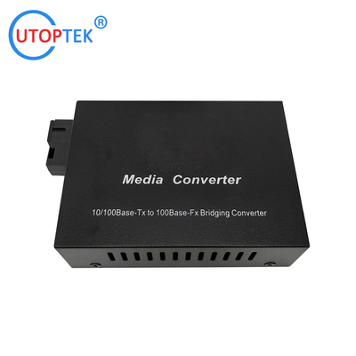 10/100Mbps Single Mode Single Fiber 20KM Optical Transmission Product Fiber Media Converter