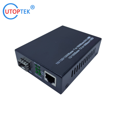 10/100Mbps RJ45 to SFP Fiber optical Media Converter Wholesale Chinese factory media converter price
