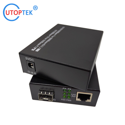 10/100Mbps RJ45 to SFP Fiber optical Media Converter Wholesale Chinese factory media converter price