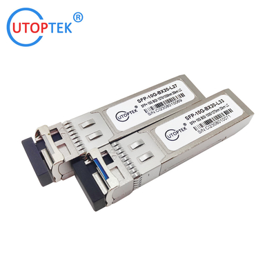 10G SFP+ BiDi 20km LC Tx1270/Rx1330nm DDM High quality 10g bidi 20km sfp module