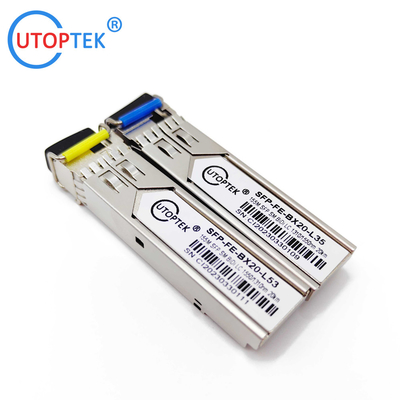 SFP 155M WDM/BIDI SC/LC DDM 20km~120km Fiber Optical Transceiver for ZTE/Cisco/Huawei/HPE/Aruba/Mikrotik Switch