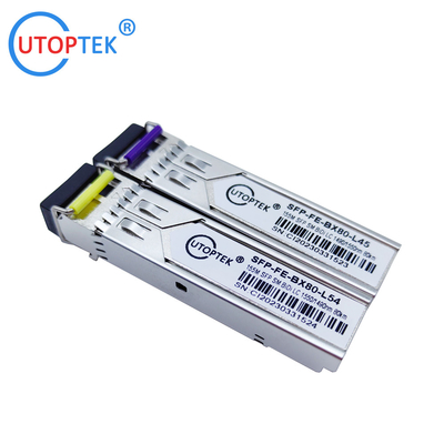155M SFP SMF Bidi LC 80km 1490/1550nm optical fiber sfp transceiver module for cisco/huawei/ZTE/Viettle
