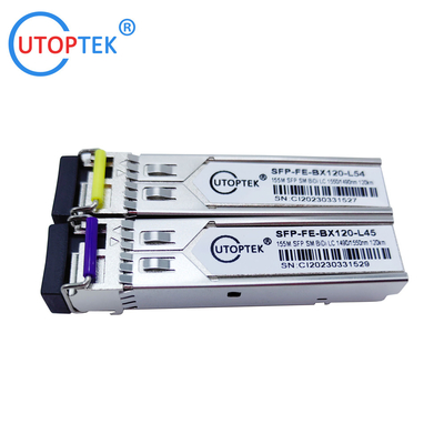 155M SFP SMF Bidi LC 120km 1490/1550nm optical fiber sfp transceiver module for cisco/huawei/ZTE/Viettle