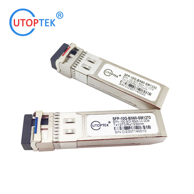 Cisco Compatible 10Gb/s SFP+ WDM Bidi LC 60km 1330/1270nm SM Single LC optical transceiver module