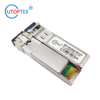 Cisco Compatible 10Gb/s SFP+ WDM Bidi LC 60km 1330/1270nm SM Single LC optical transceiver module