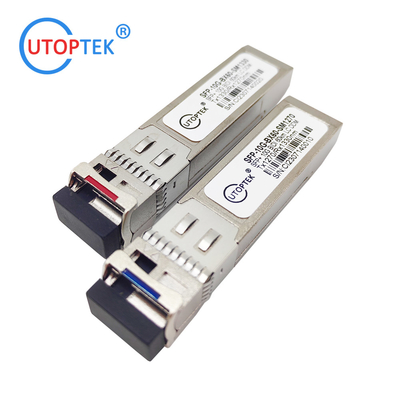Cisco Compatible 10Gb/s SFP+ WDM Bidi LC 60km 1330/1270nm SM Single LC optical transceiver module