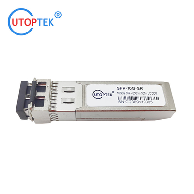 SFP-10G-SR optical Transceiver 10G SFP+ SR MM LC 850nm 300m compatible with Cisco/Huawei/HPE/Aruba/Juniper/Mikrotik