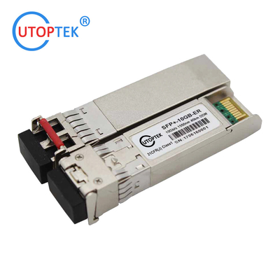 Huawei/Cisco/HP/Juniper Compatible 10G SFP+ ER 40Km 1550nm SM Duplex LC optical transceiver