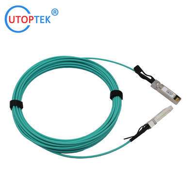 25G SFP28 AOC Cable OM3 1m/3m/5m/15m/50m/100m Customized 25G AOC Cables for Data Center