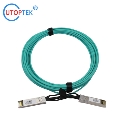 25G SFP28 AOC Cable OM3 1m/3m/5m/15m/50m/100m Customized 25G AOC Cables for Data Center
