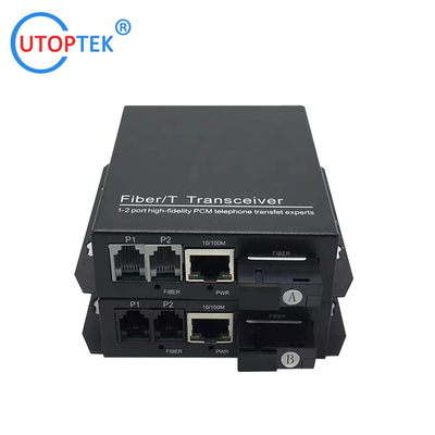 1/2/4/8/16/24/32/64Channels Telephone Optical Transceiver Voice Fiber Multiplexer Fxs/Fxo Pcm Mux
