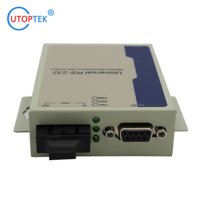 RS232 DB9 to Fiber Modem Media Converter with SM duplex SC/FC/ST 20km for alarm system using