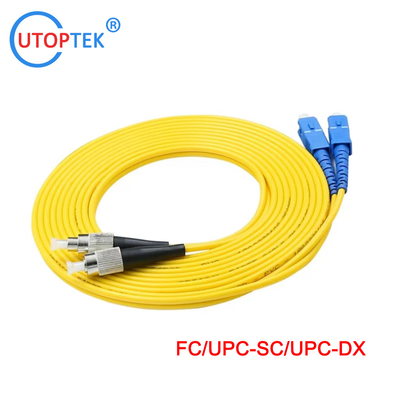 Duplex SC/FC/ST/LC fiber patch cord 0.9/2.0/3.0mm UPC/APC LSZH1m/2m/3m/5m/10m/50m patch cord cable  customized
