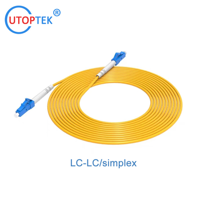 Simplex SC/FC/ST/LC fiber patch cord 0.9/2.0/3.0mm UPC/APC LSZH1m/2m/3m/5m/10m/50m patch cord cable  customized