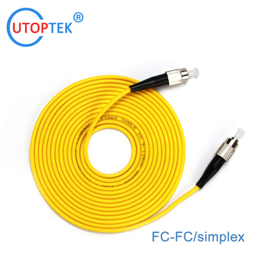 Simplex SC/FC/ST/LC fiber patch cord 0.9/2.0/3.0mm UPC/APC LSZH1m/2m/3m/5m/10m/50m patch cord cable  customized