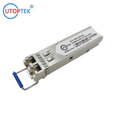 2.5Gb/s SFP Single mode 1310nm 40km duplex LC optical fiber Transceiver Module DDM for cisco/huawei/Aruba/HP