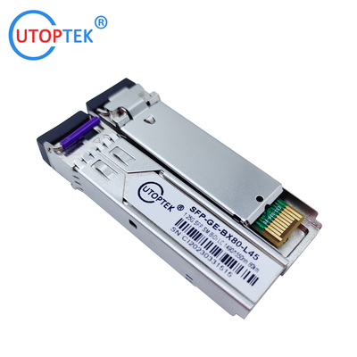2.5Gb/s SFP  Bidi LC 80km 1490/1550nm optical fiber Transceiver Module DDM for cisco/huawei/Aruba/HP
