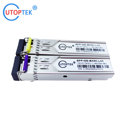 2.5Gb/s SFP  Bidi LC 80km 1490/1550nm optical fiber Transceiver Module DDM for cisco/huawei/Aruba/HP