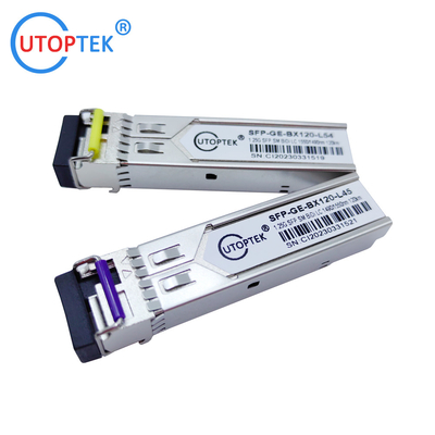 2.5Gb/s SFP  Bidi LC 120km 1490/1550nm optical fiber Transceiver Module DDM for cisco/huawei/Aruba/HP