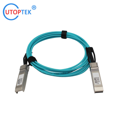 10G SFP+ AOC Cable OM3 1m/3m/5m/15m/50m/100m Customized 10G AOC Cables for Data Center