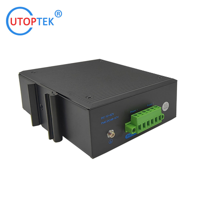 L2 Managed Industrial 4x1000M SFP port +4x10/100/1000M RJ45 POE port +1xConsole port, DIN Rail,-40 ~+85 ℃
