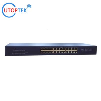 10/100/1000Mbps 24port RJ45 ethernet Network switch normal switch for CCTV Network security