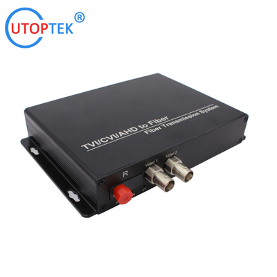 2ch 1080P BNC video, NO data, Fiber FC/SC/ST 20km, HD-CVI/AHD/TVI 1080P Coaxial Video over Fiber Converter